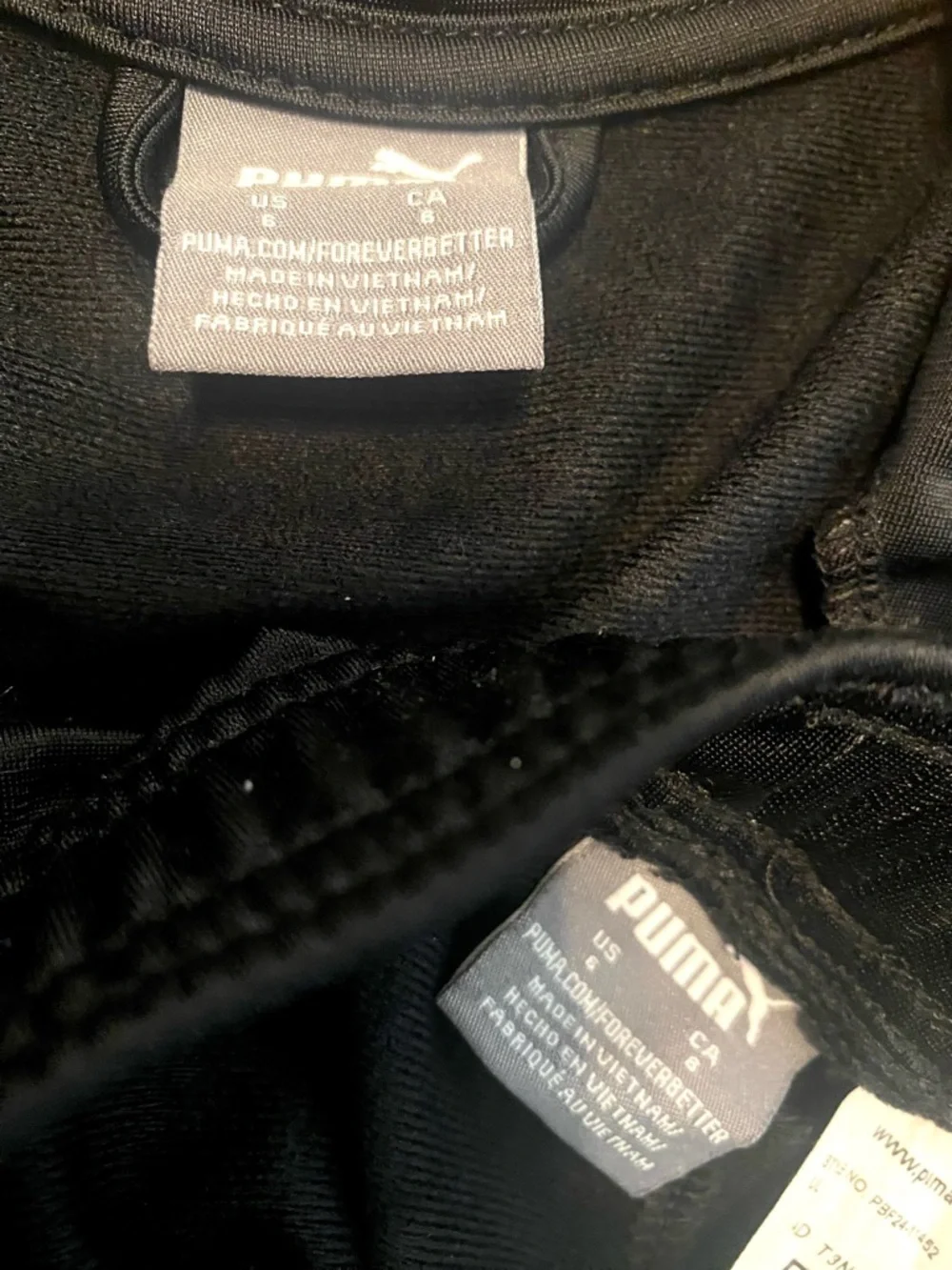 🩶 BOYS PUMA TRACKSUIT SIZE 6 ZIP UP JACKET AND PANTS 2 PIECE SET GRAY BLACK🖤 - Picture 9 of 11